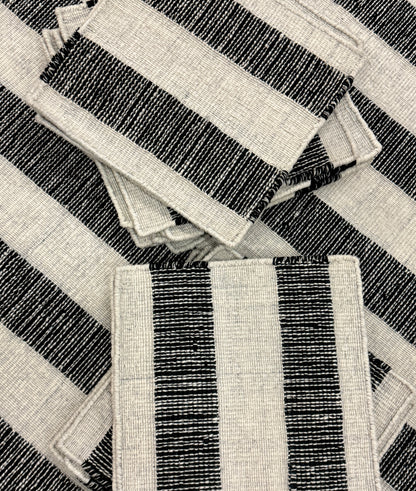 Outdoor Kamden Stripe - Panda Pearl