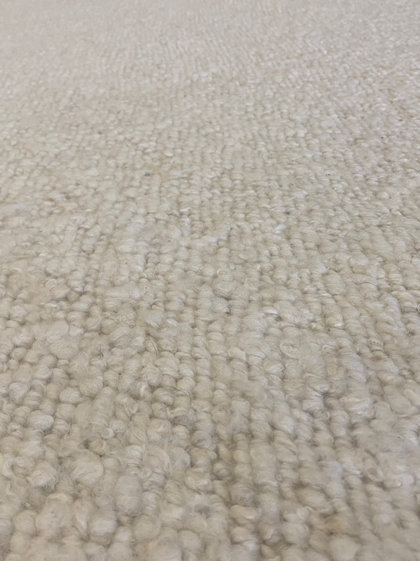 Woolzy Panja Durry - Rustic White