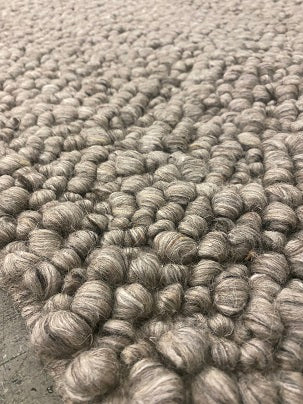 Archive Sale Woolzy Sumac - Chunky Grey Pebbles 11ft 9in x 15ft