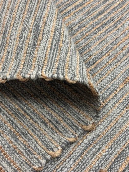 Archive Sale Pencilweave - Slate Grey 5ft x 8ft