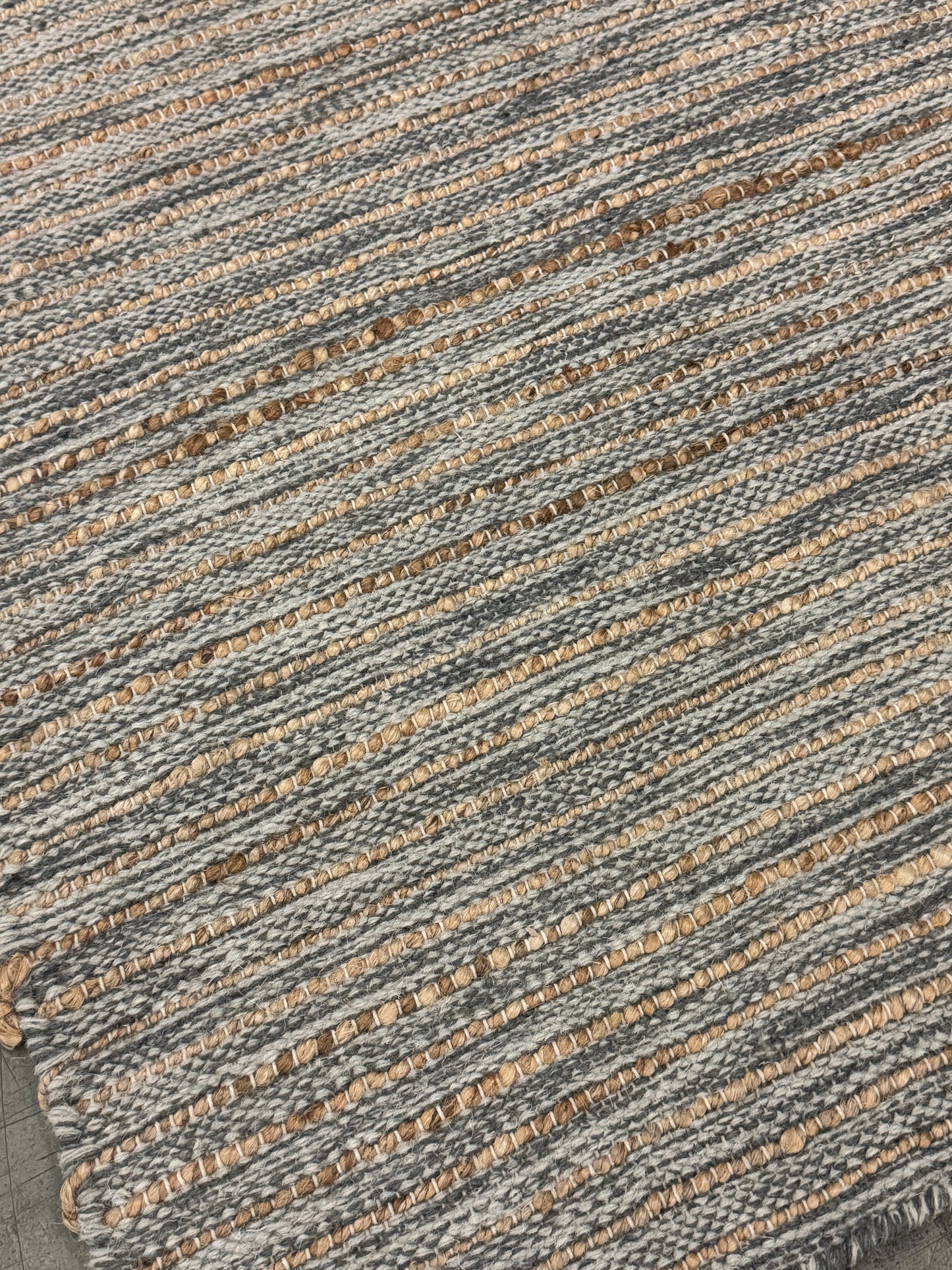 Archive Sale Pencilweave - Slate Grey 5ft x 8ft