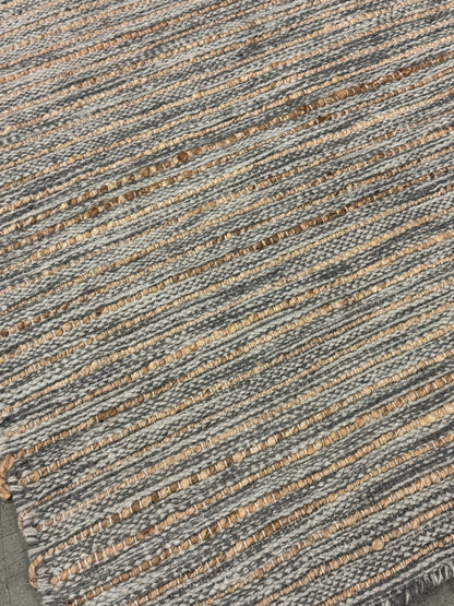 Archive Sale Pencilweave - Slate Grey 5ft x 8ft