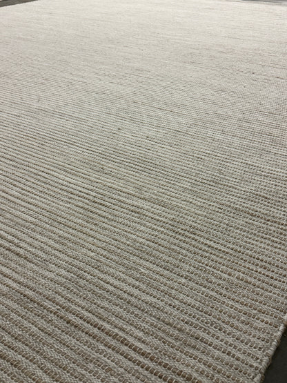 Pencil Weave - Ivory + Grey + Jute