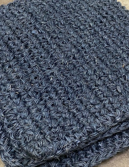 Sisal Knit Crochet - Blue