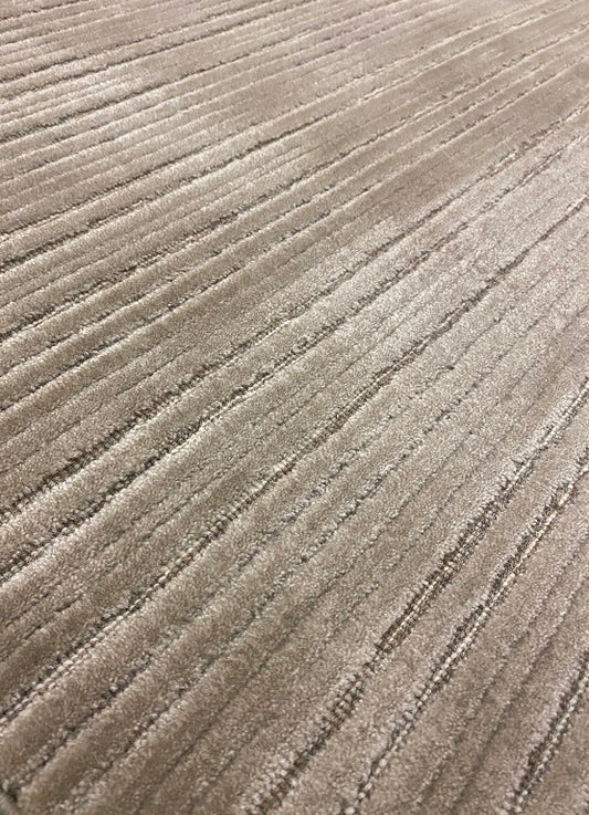 Archive Sale Jonac Stripe - Minky Beige 3'11" x 7'10"