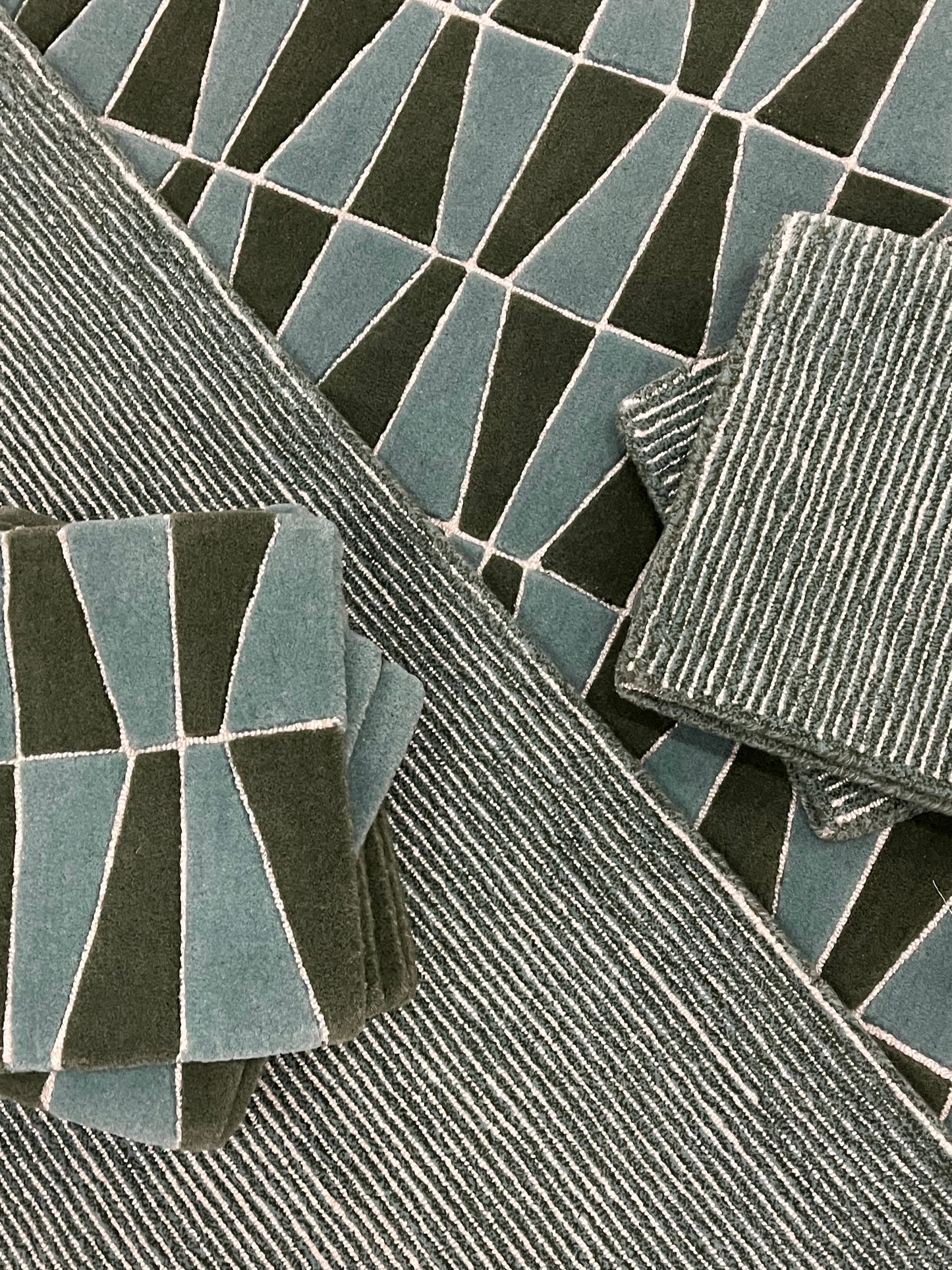 Tufted Pinstripe - Sawyer Green