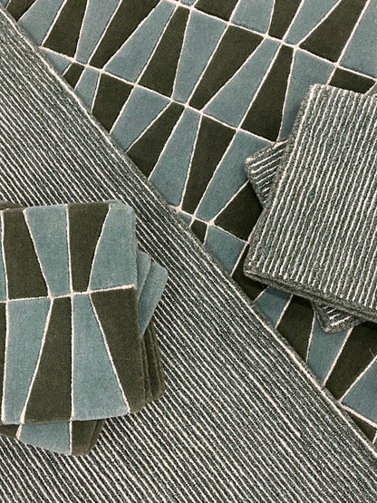 Tufted Pinstripe - Sawyer Green