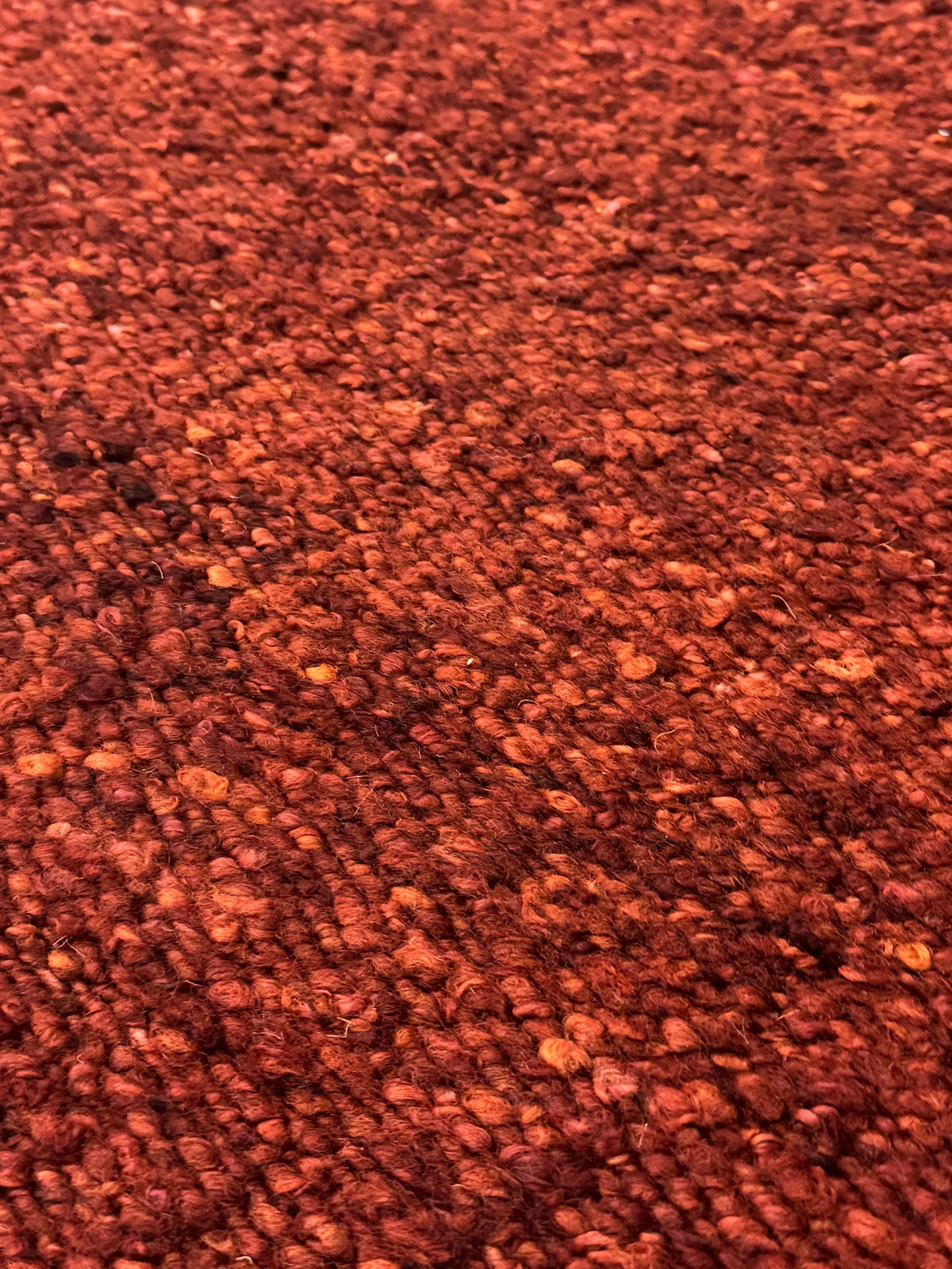 Woolzy Panja Durry - Handyspun Red