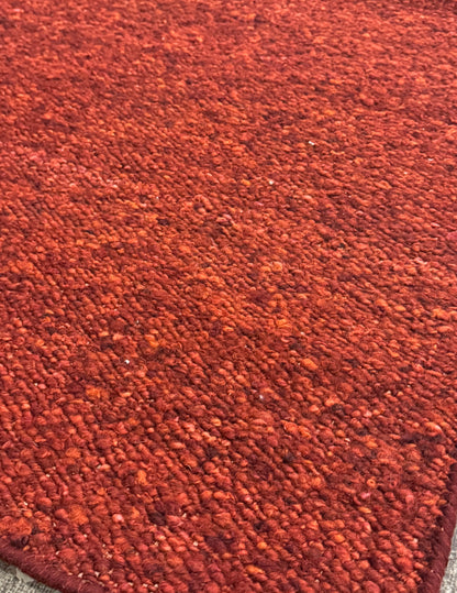 Woolzy Panja Durry - Handyspun Red