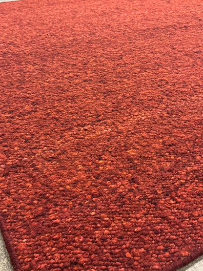 Woolzy Panja Durry - Handyspun Red