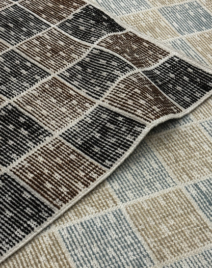 Archive Sale Riko Flatweave - Basalt 5ft x 8ft