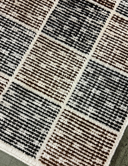 Archive Sale Riko Flatweave - Basalt 5ft x 8ft