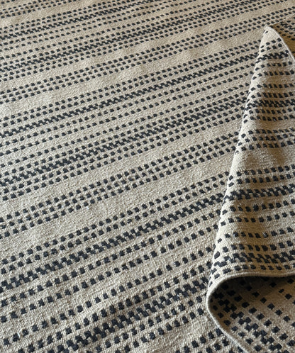 Archive Sale Rustic Ticker Flatweave - 7ft 2in x 12ft 2in