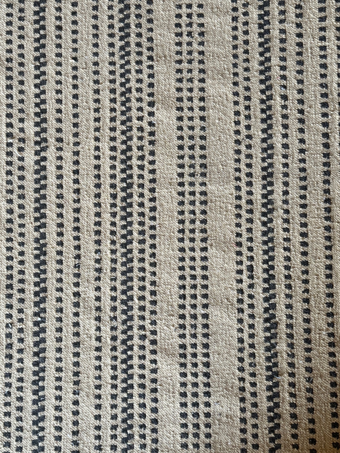 Archive Sale Rustic Ticker Flatweave - 7ft 2in x 12ft 2in