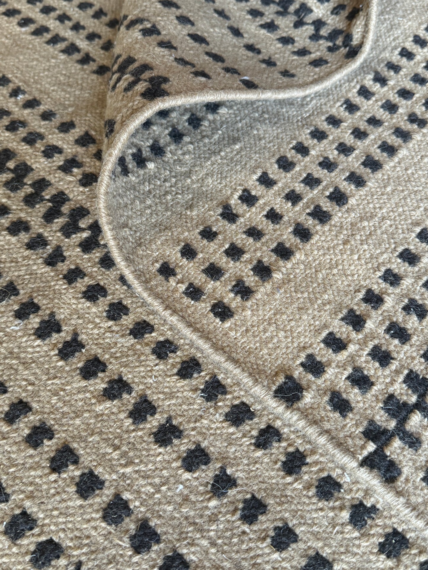 Archive Sale Rustic Ticker Flatweave - 7ft 2in x 12ft 2in