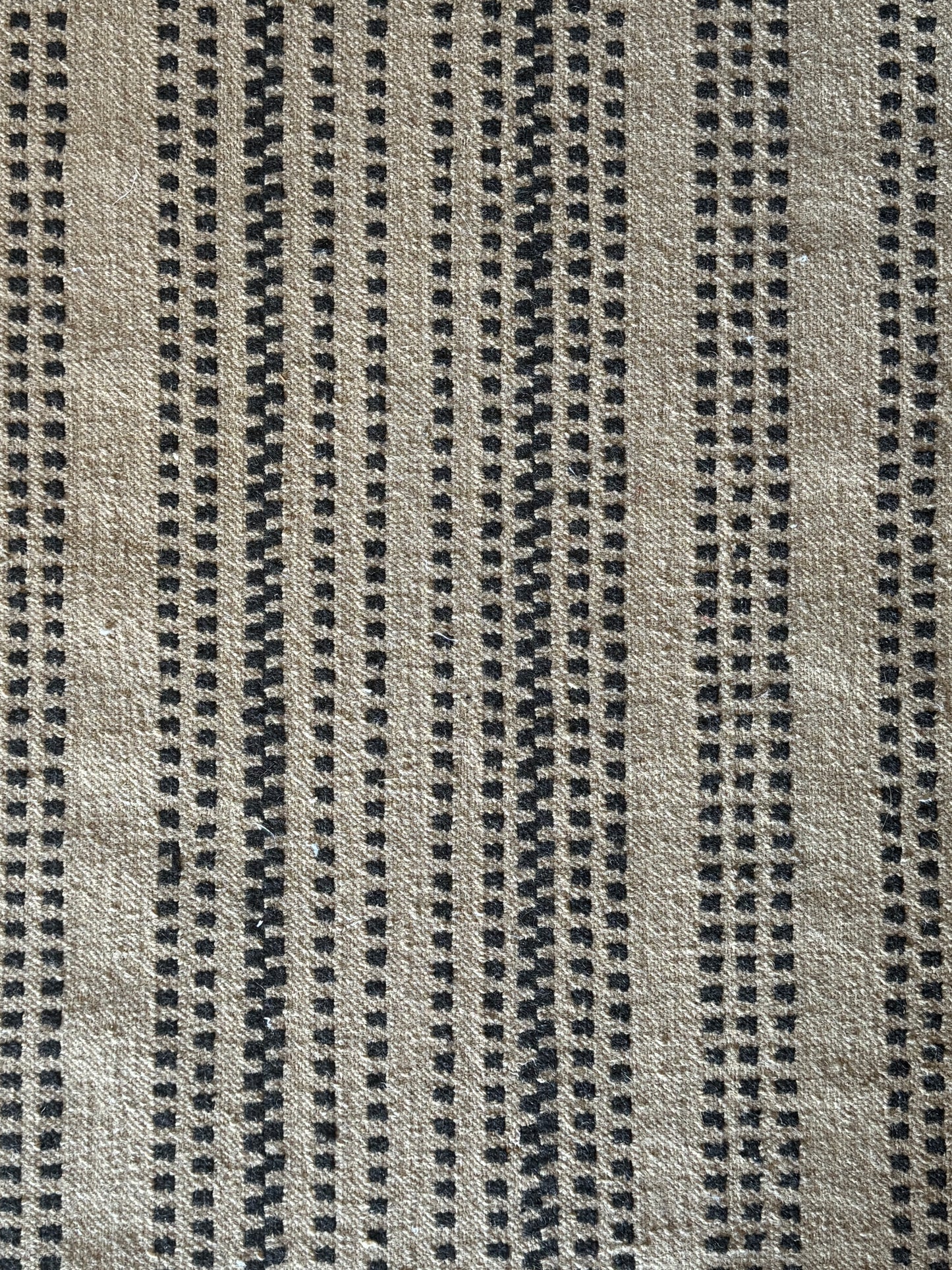Archive Sale Rustic Ticker Flatweave - 7ft 2in x 12ft 2in