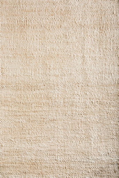 Archive Sale Juba Rustic Jute - Bleached White 7ft x 7ft