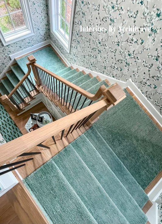 Tufted Pinstripe - Sawyer Green