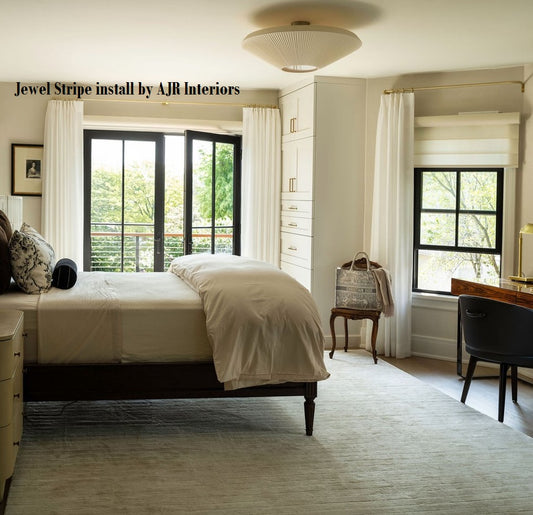 Jewel Stripe - Soft Pearl