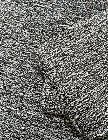 Jewel Velvet - Stippled Ivory Storm