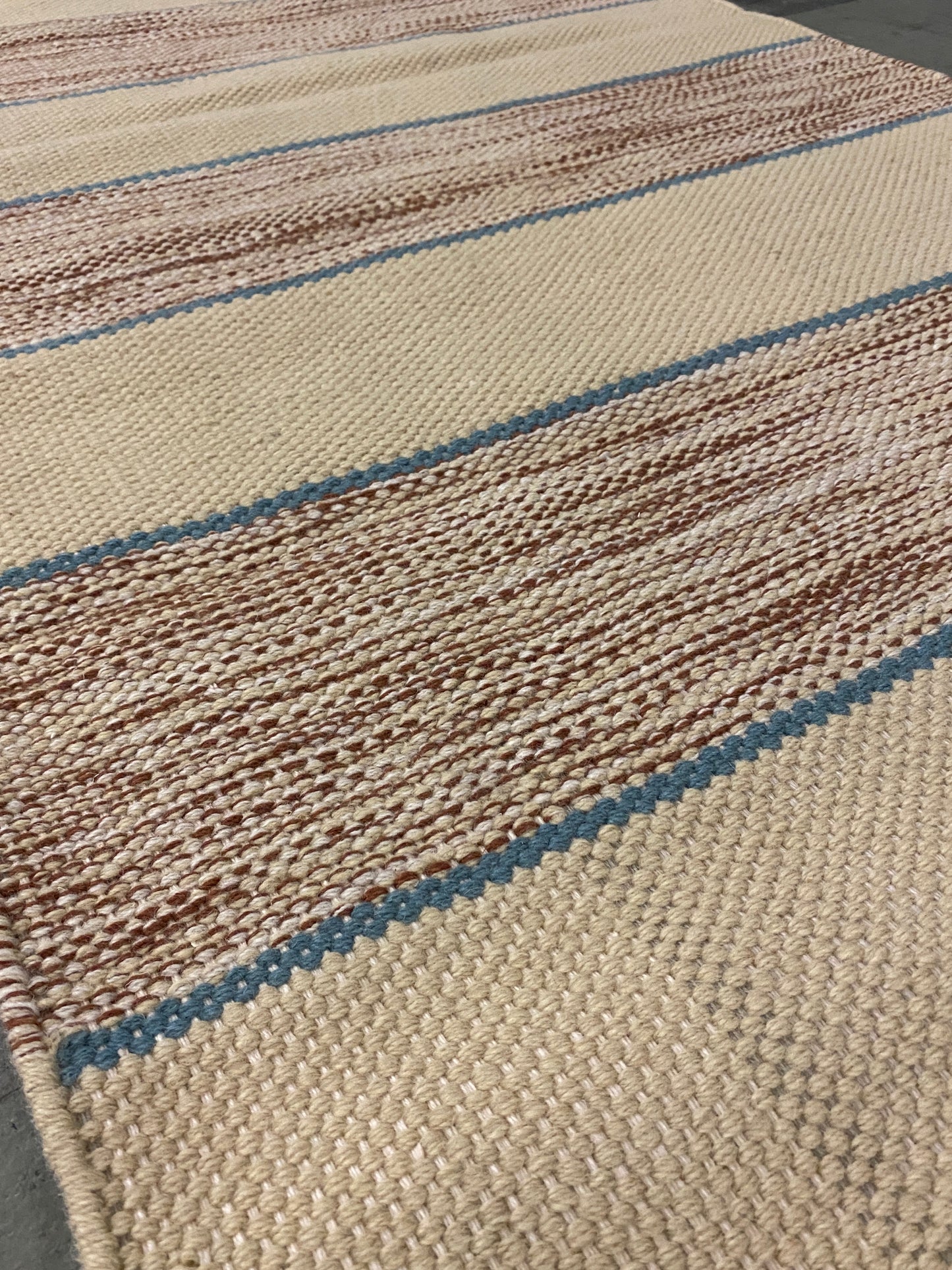 Archive Sale Stonebridge Stripes - Red Stria 4ft x 10ft