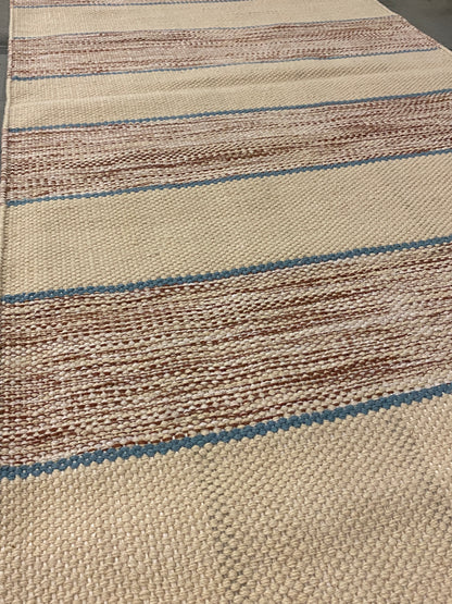 Archive Sale Stonebridge Stripes - Red Stria 4ft x 10ft