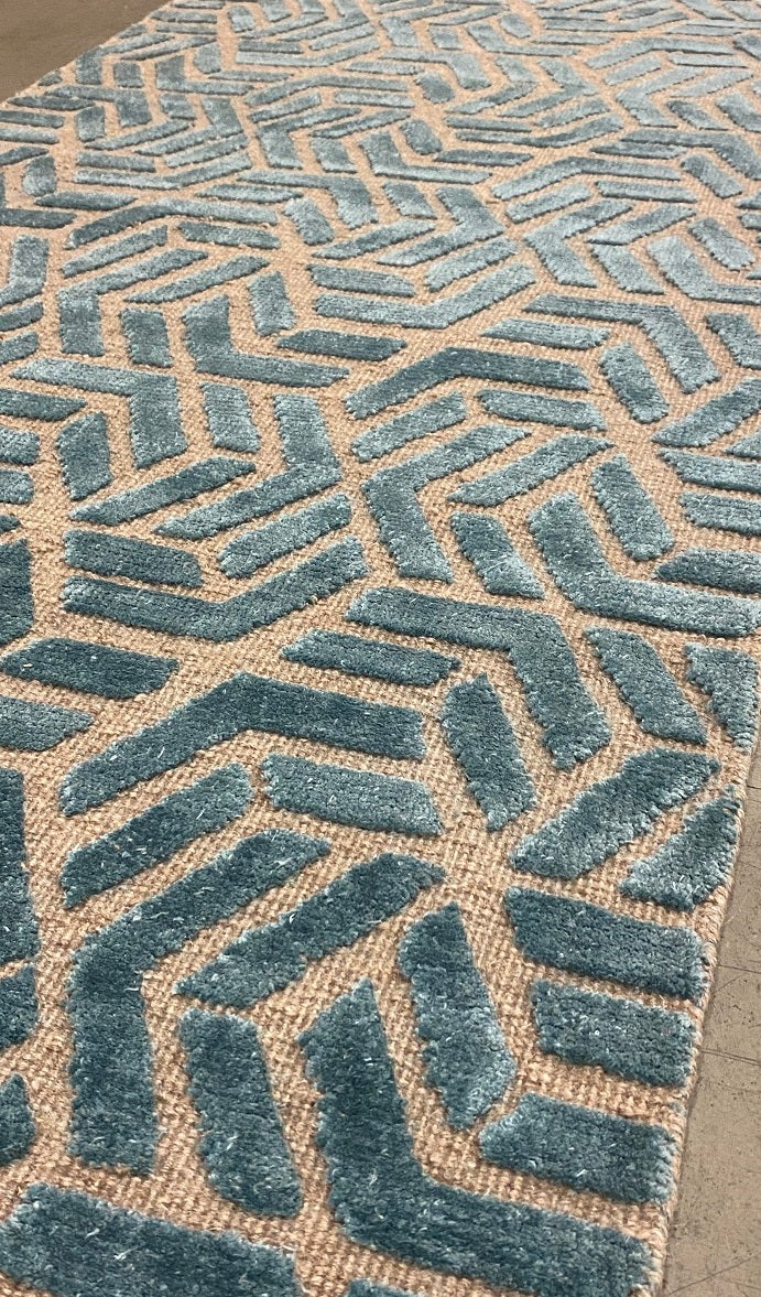 Sarcee - Teal + Burnt Tan