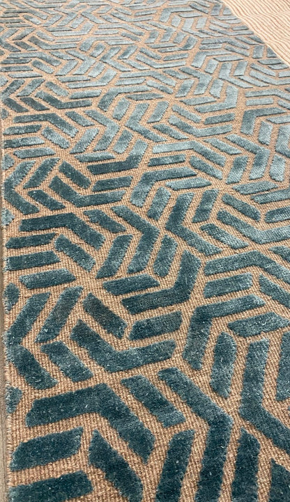 Sarcee - Teal + Burnt Tan