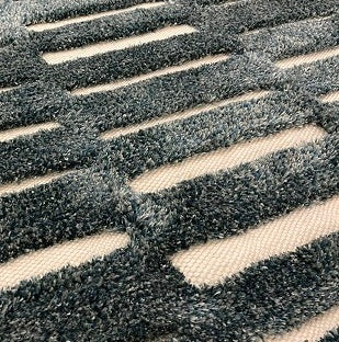 Archive Sale Outdoor Jutter Shag - Tealdom 6ft x 8ft