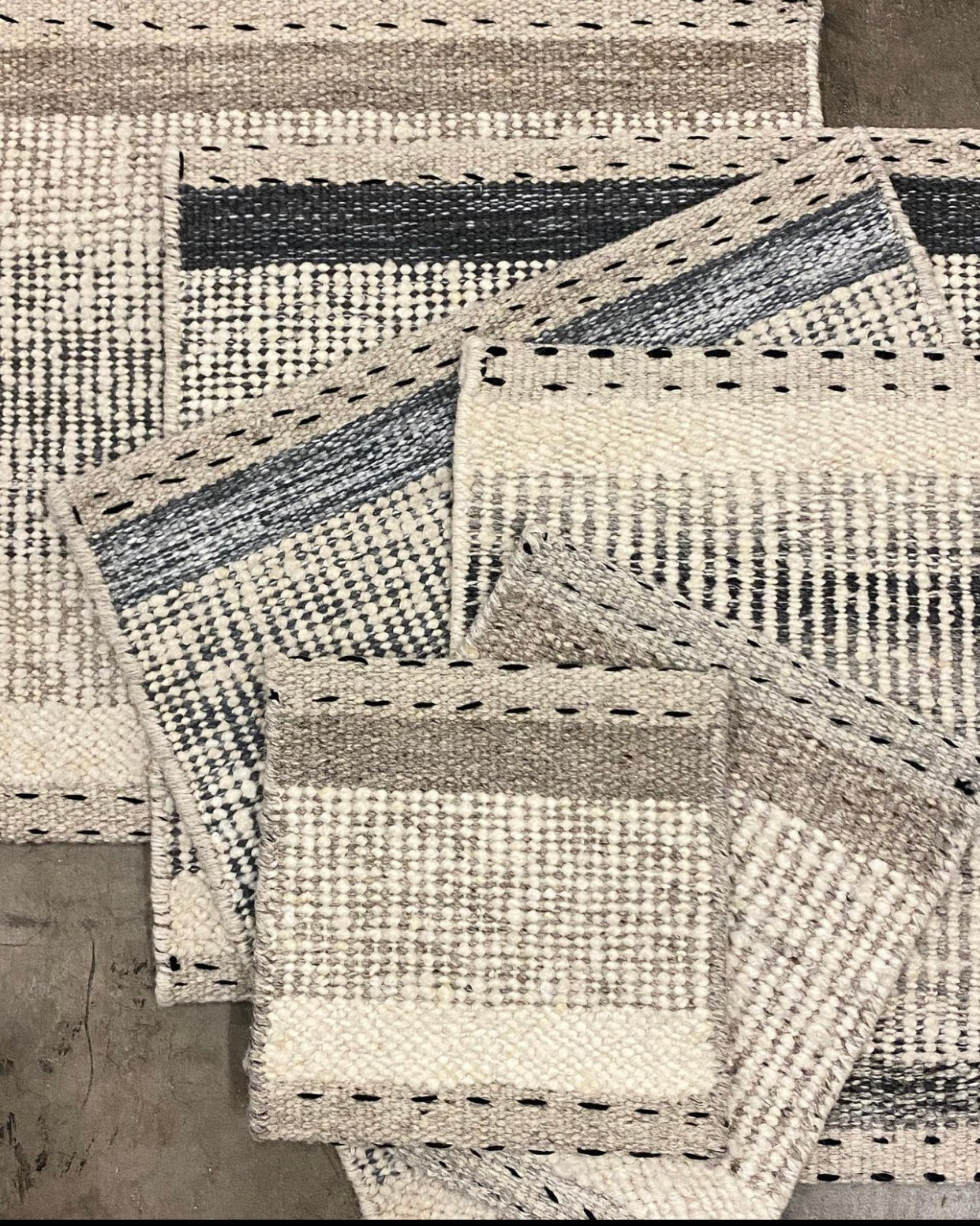 Ticker Stripe - Slate Stria