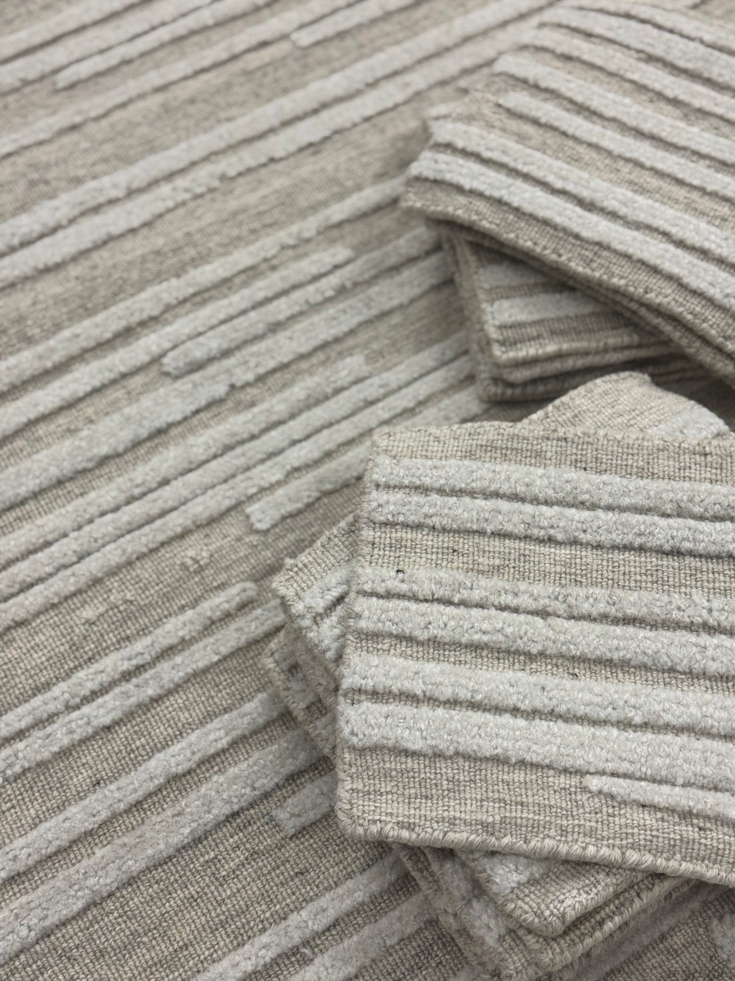 Archive Sale Tolt Stripe - Parchment 4ft x 6ft