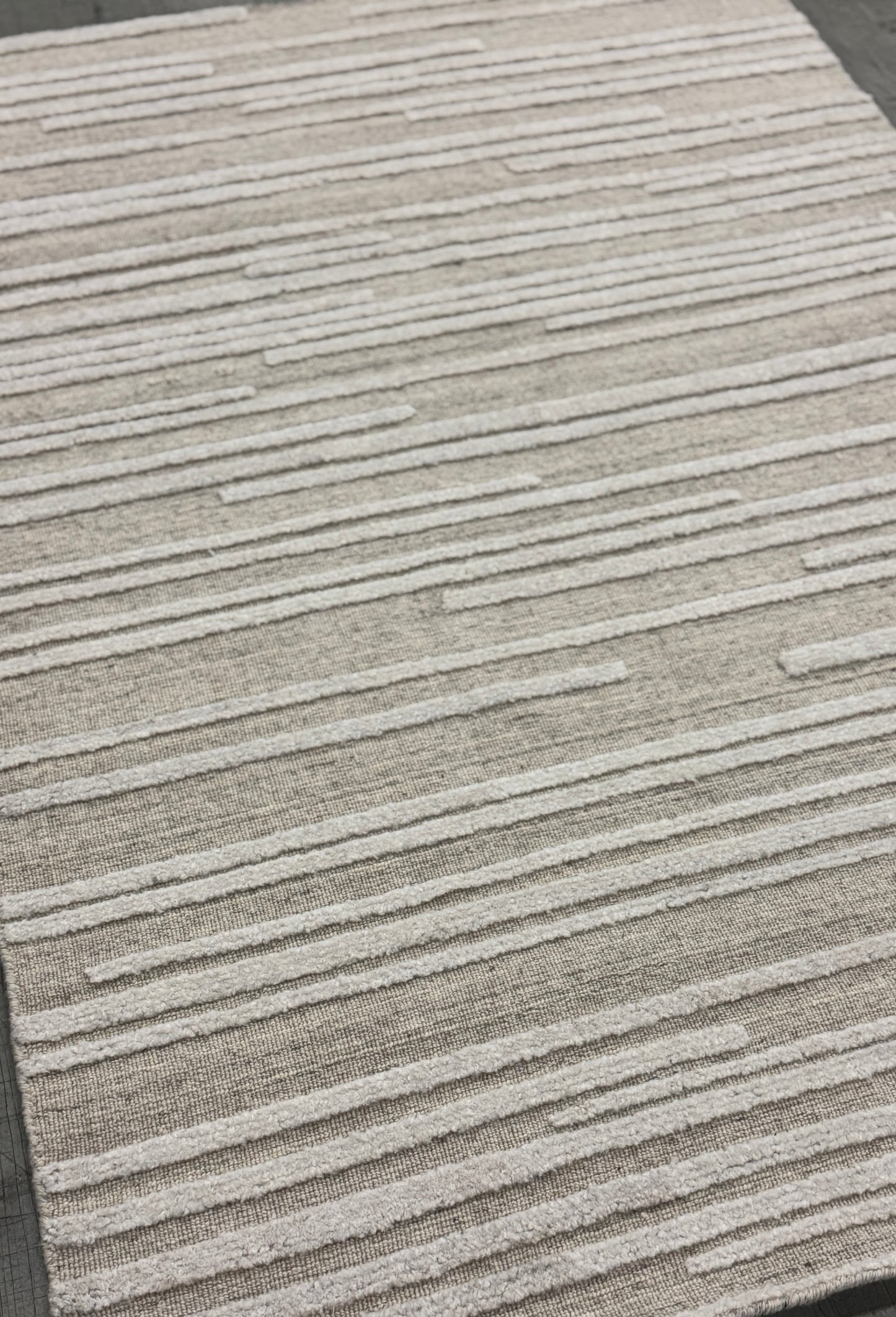 Archive Sale Tolt Stripe - Parchment 4ft x 6ft