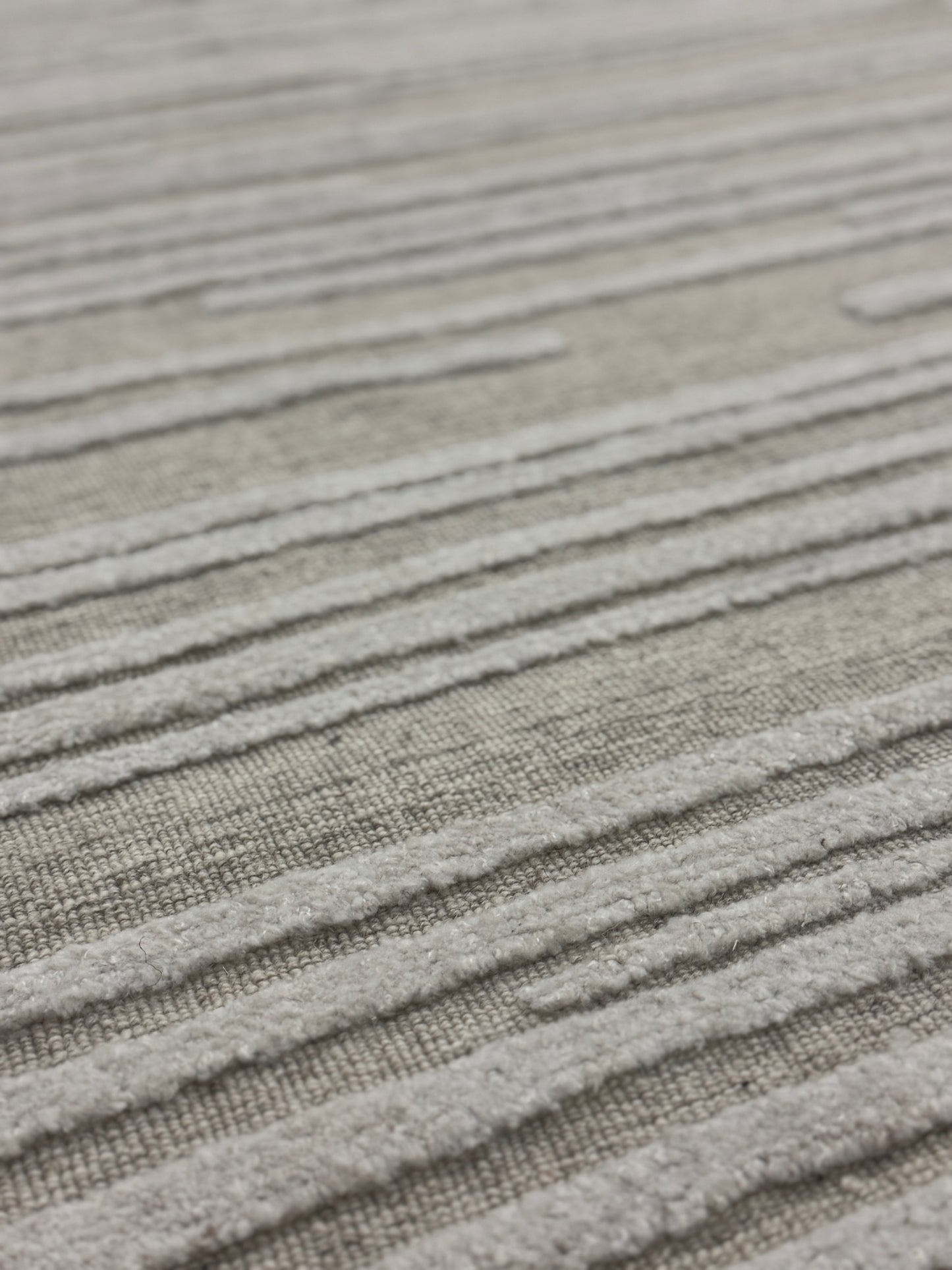 Archive Sale Tolt Stripe - Parchment 4ft x 6ft