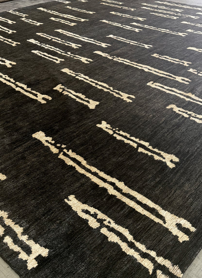 Marbled Stria Jute - Troubled Accent