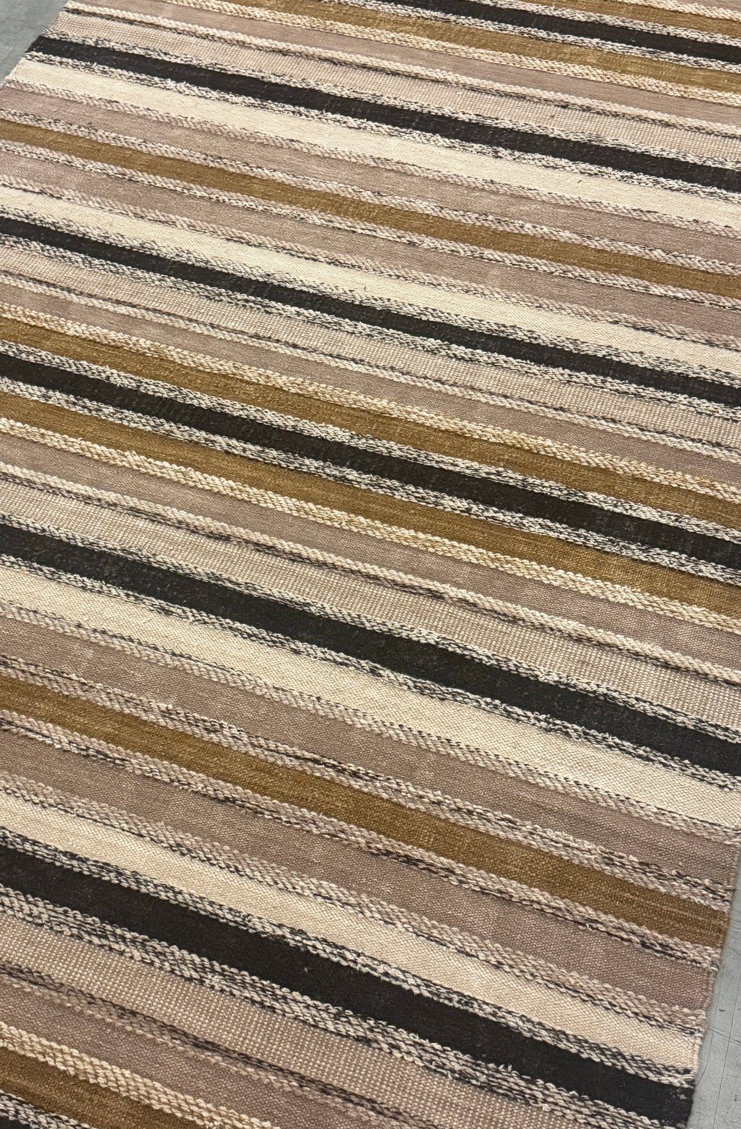 Vintage Stripes - Burnt Coal