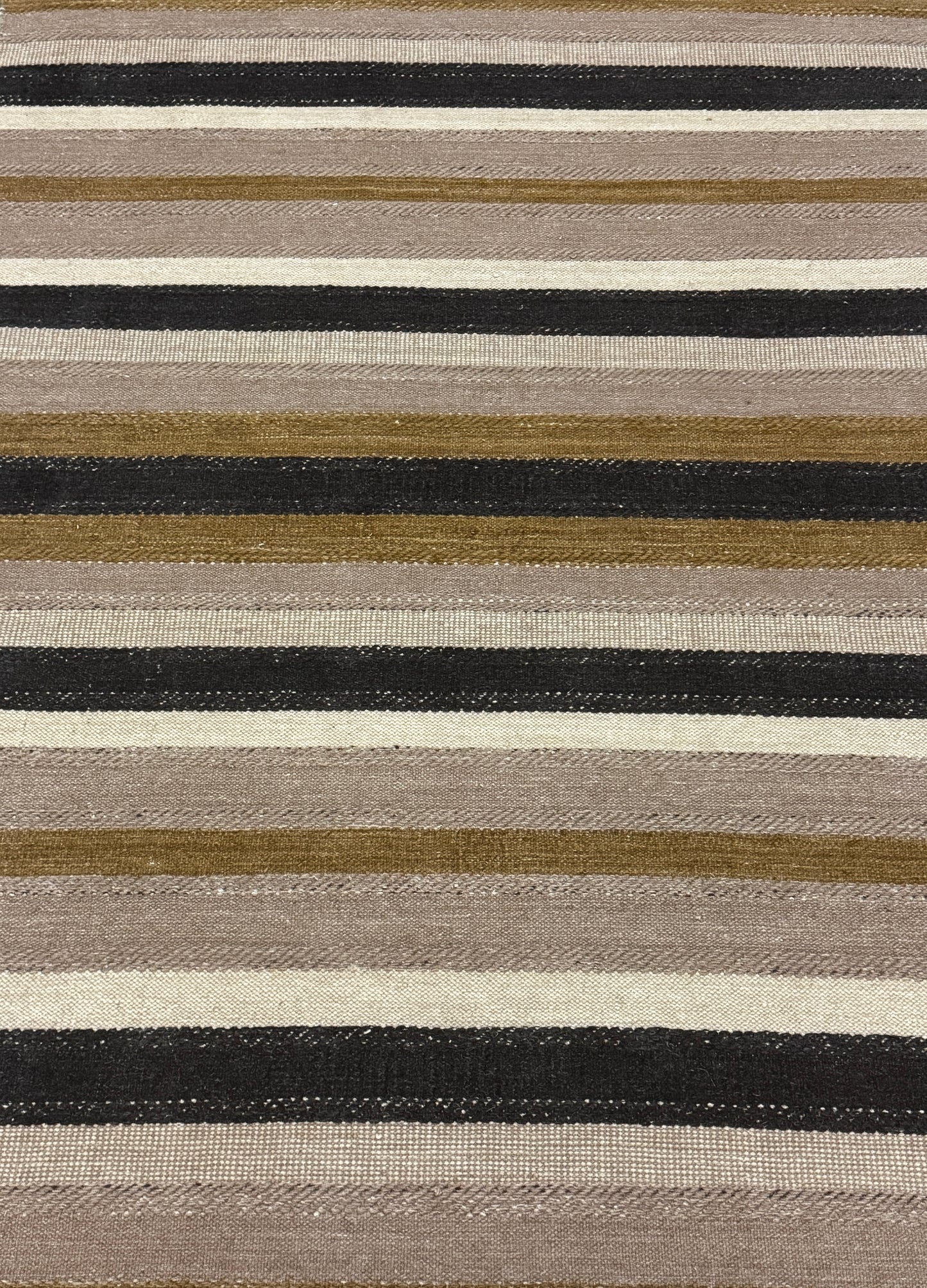 Archive Sale Vintage Stripe - Burnt Coal 5ft x 7ft