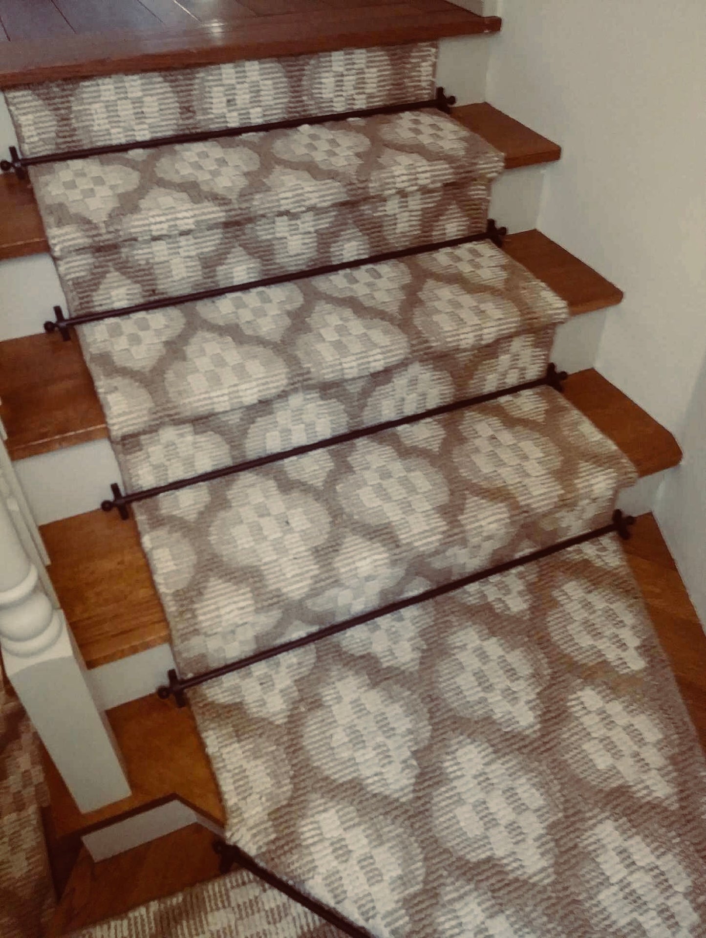 Bone Moroccan Trellis Jute