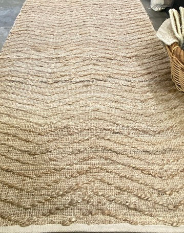 Bone Worn Waves - Natural Jute