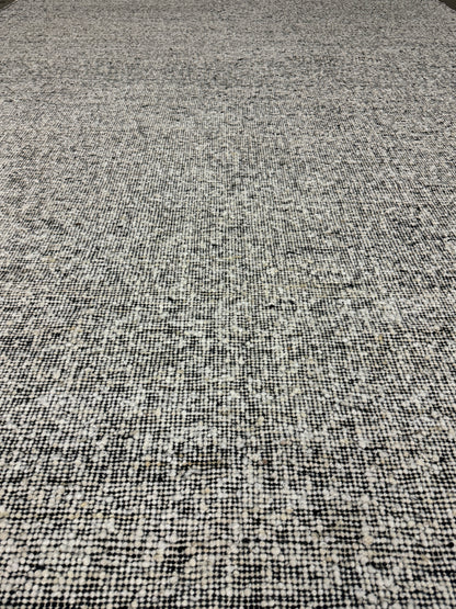 Woolzy Panja Durry - Black & White