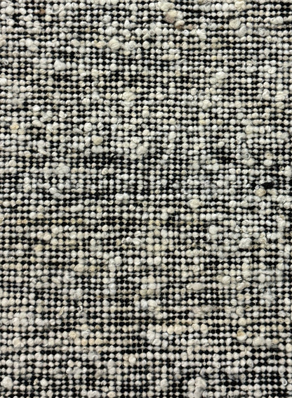 Woolzy Panja Durry - Black & White