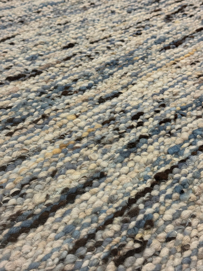 Woolzy Panja Durry - Canton Blue