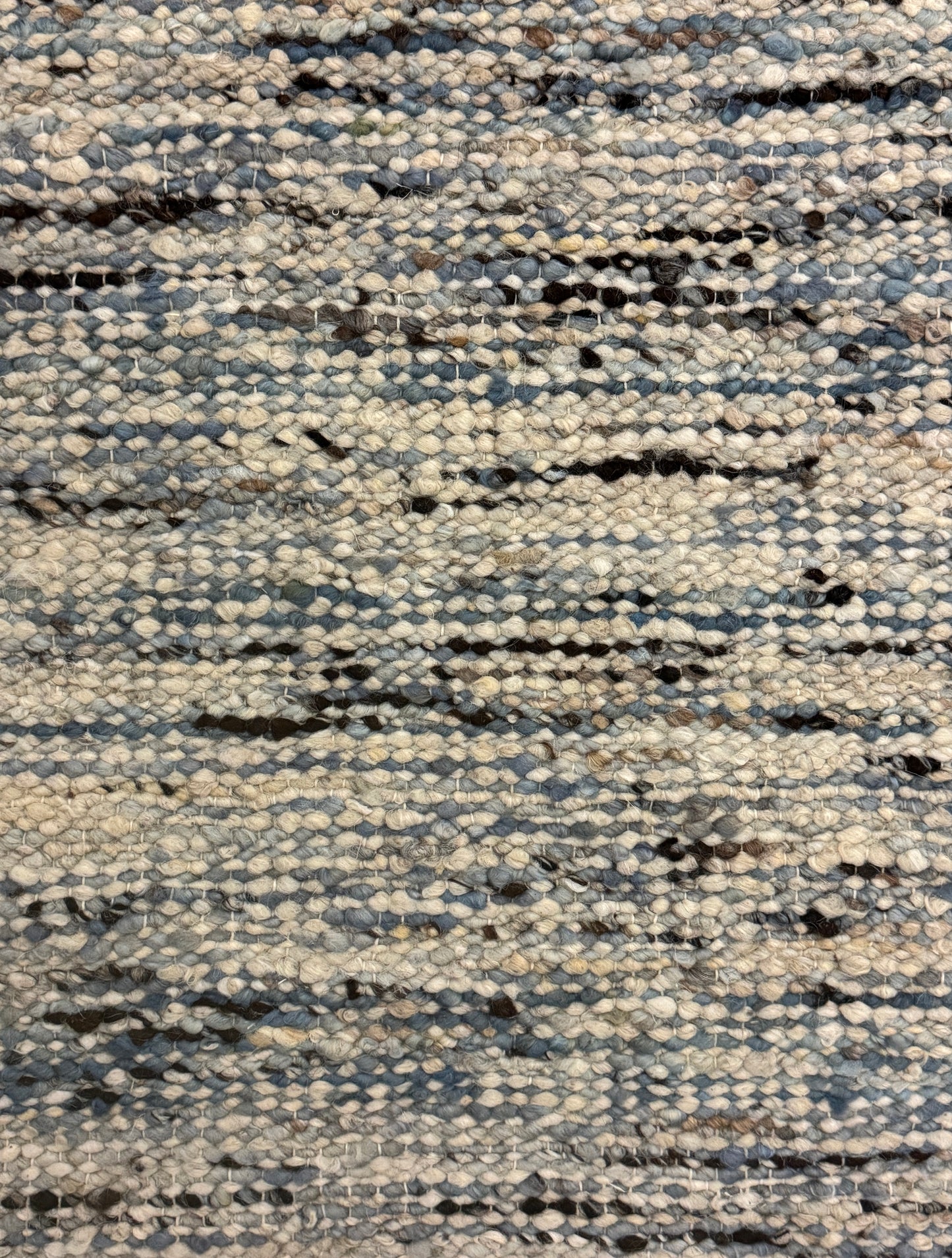 Woolzy Panja Durry - Canton Blue