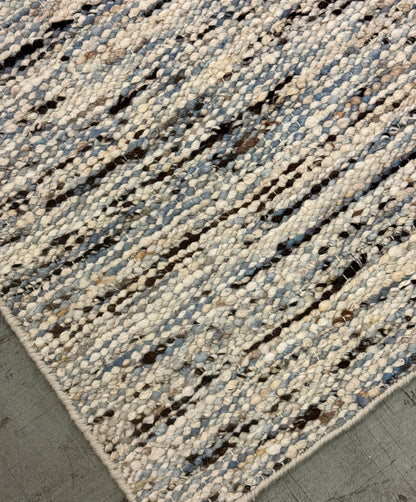 Woolzy Panja Durry - Canton Blue