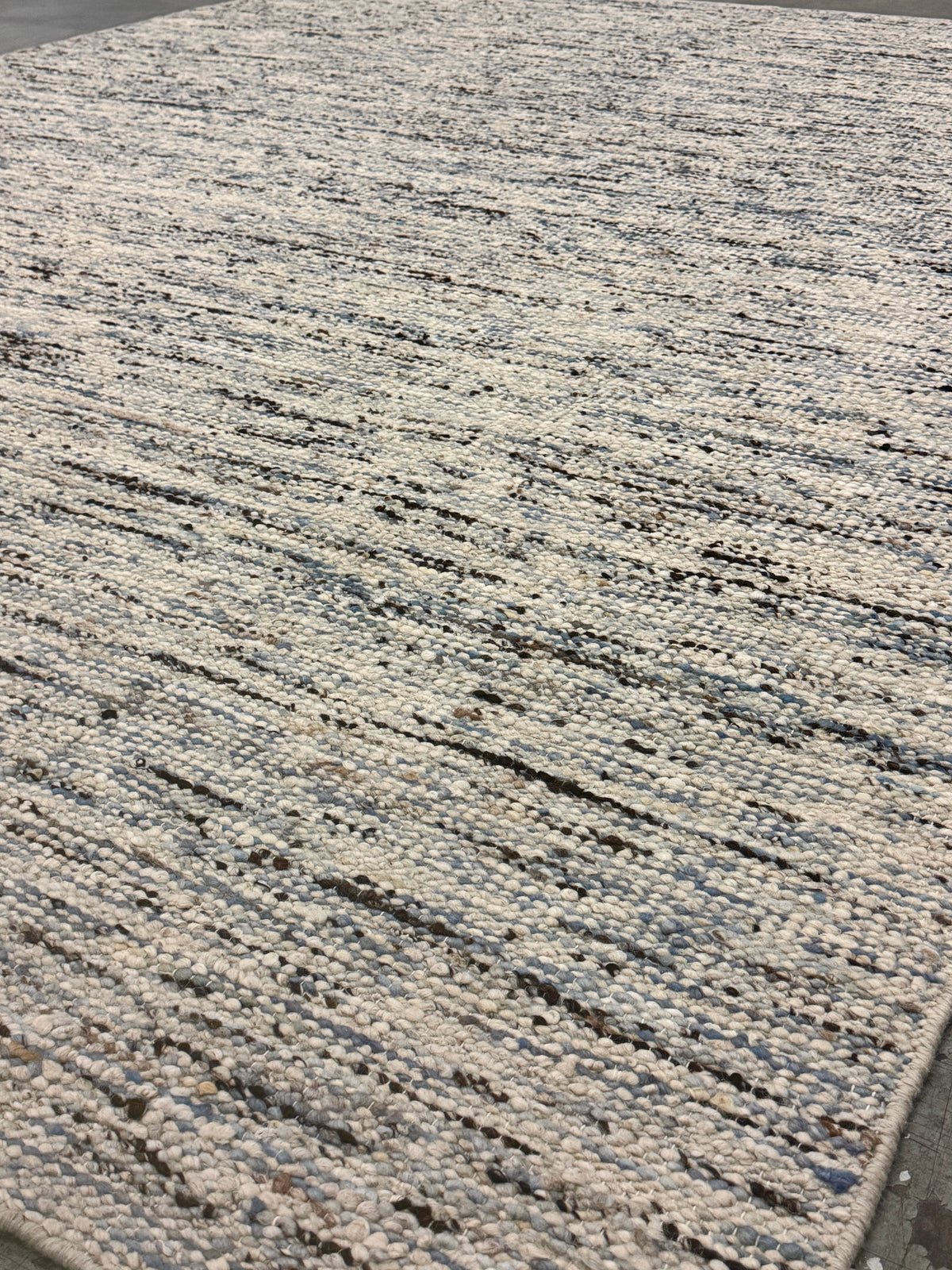 Woolzy Panja Durry - Canton Blue