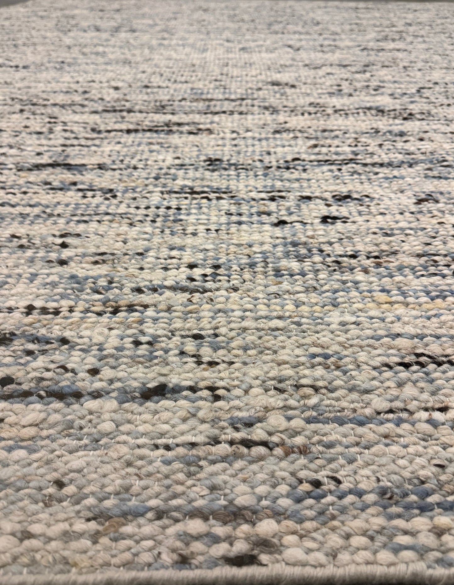 Woolzy Panja Durry - Canton Blue