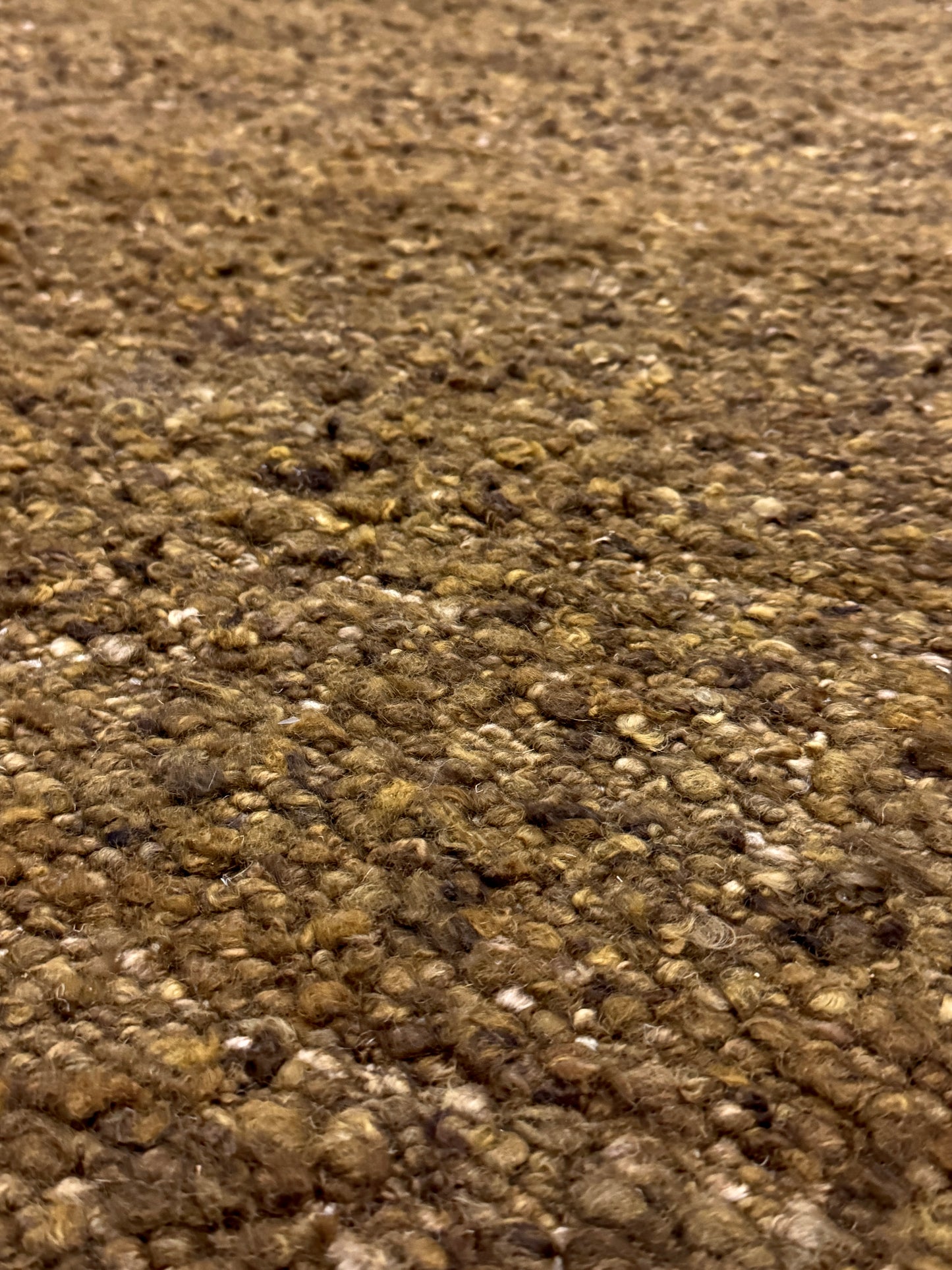 Woolzy Panja Durry - Mustard Seed