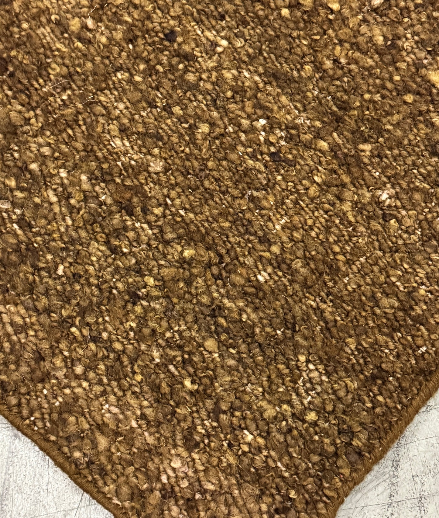Woolzy Panja Durry - Mustard Seed