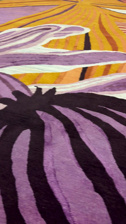 KC Tibetan Flower - Purple Glaze